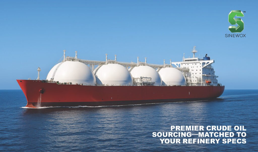 Sinewox: Premier Crude Oil Sourcing—Matched to Your Refinery Specs