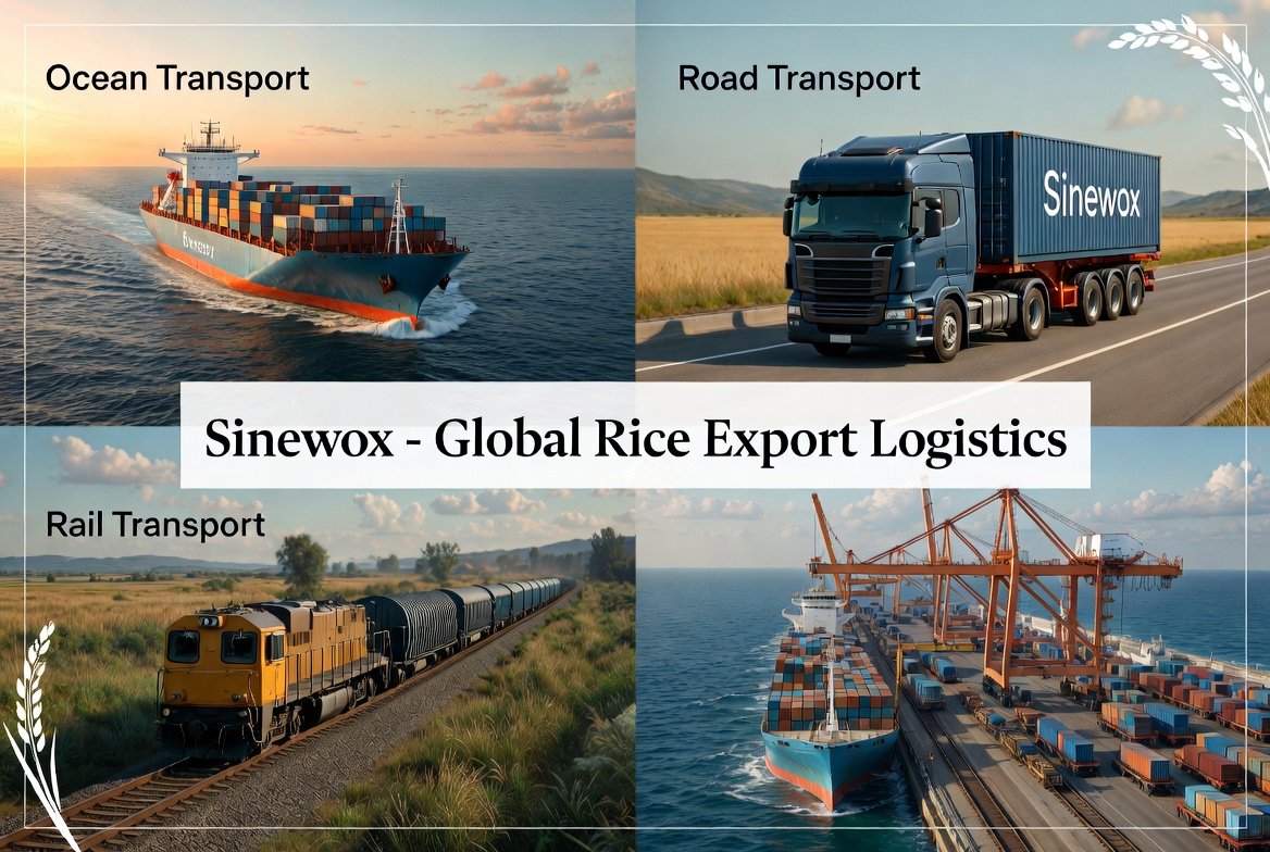 Discover Sinewox Your Premier Source for Premium Rice from India, Vietnam, and Cambodia