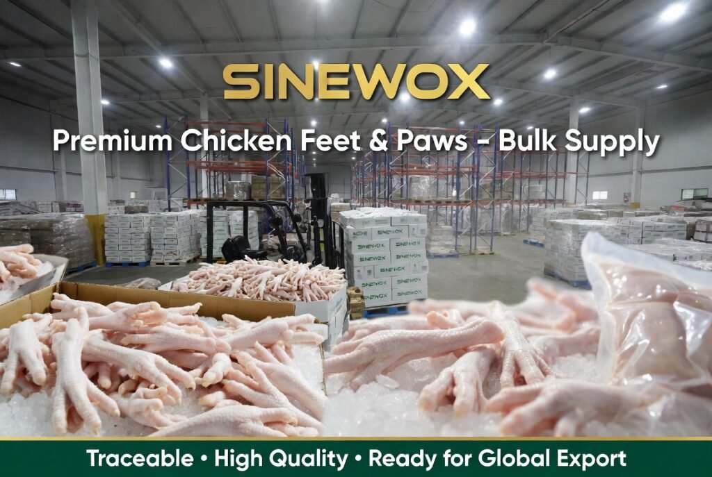 Sinewox: Your Premier Global Supplier of Premium Chicken Feet and Paws